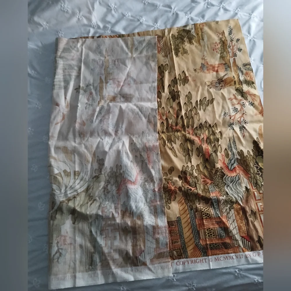1997 GP&J Baker LTD Kangshi Print Remnant 24